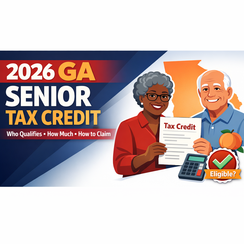 2026 Senior Tax Credit in Georgia: Who Qualifies, How Much It’s Worth, and How to Claim It