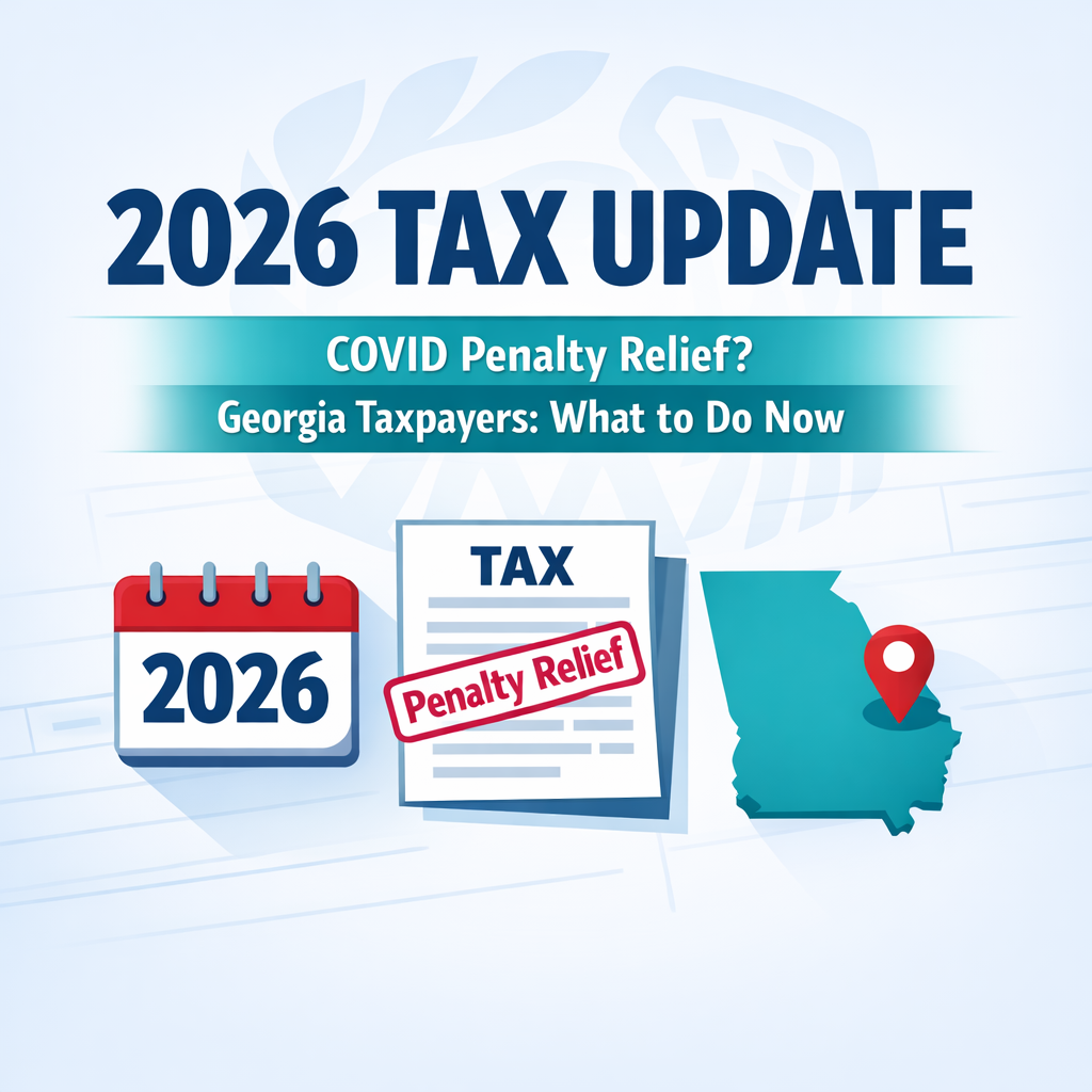 2026 Tax Update: Could the IRS Owe You COVID Penalty Relief? What Georgia Taxpayers Should Do Now