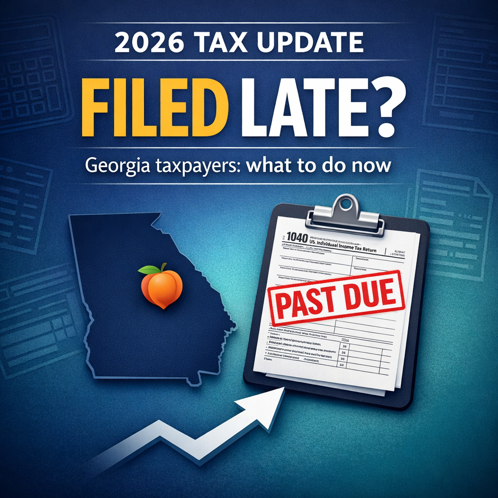 2026 Tax Update: Filed Late or Haven’t Filed in Years? What Georgia Taxpayers Must Do Now