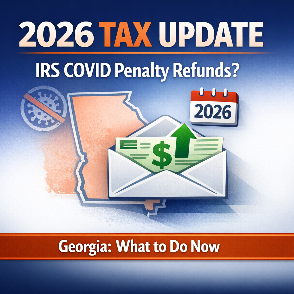 2026 Tax Update: The IRS May Owe You Money From COVID Penalties — What Georgia Taxpayers Should Do Now