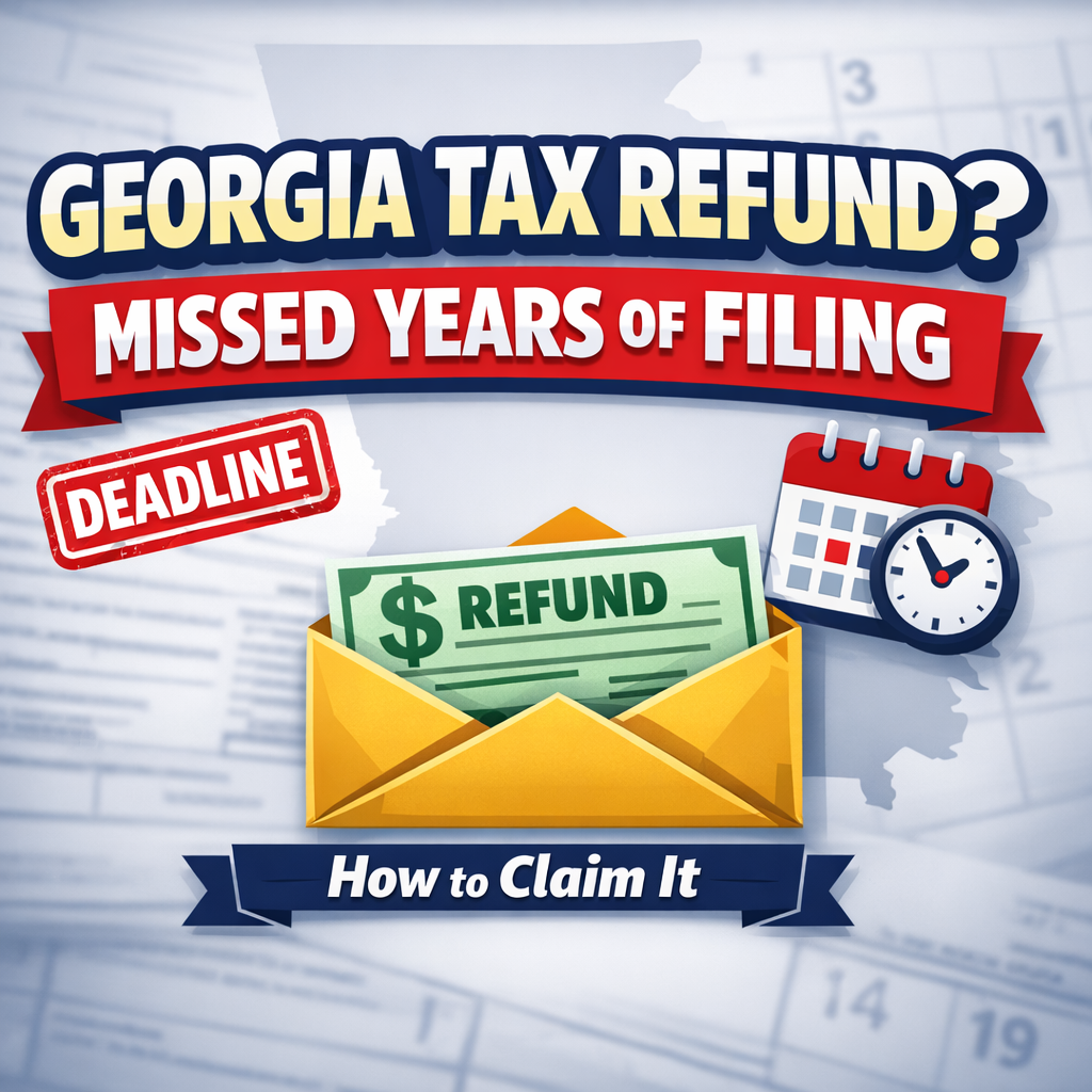 Can You Still Get a Tax Refund If You Haven’t Filed in Years? Georgia Deadline Rules and How to Claim It